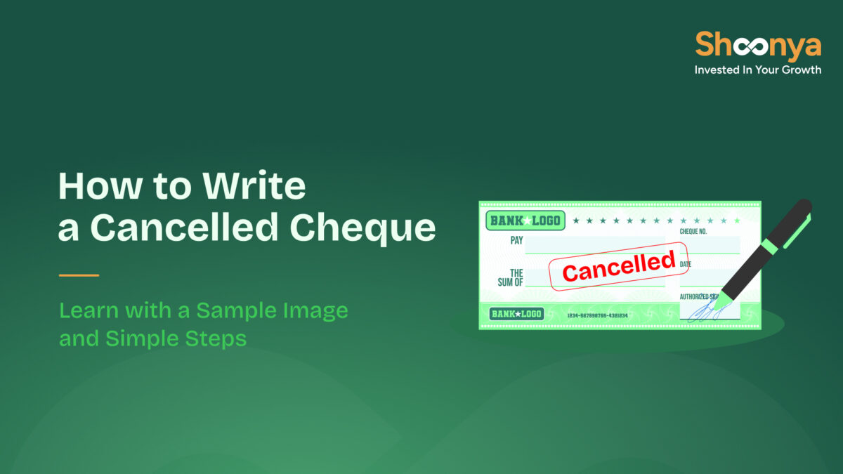 Cancelled Cheque