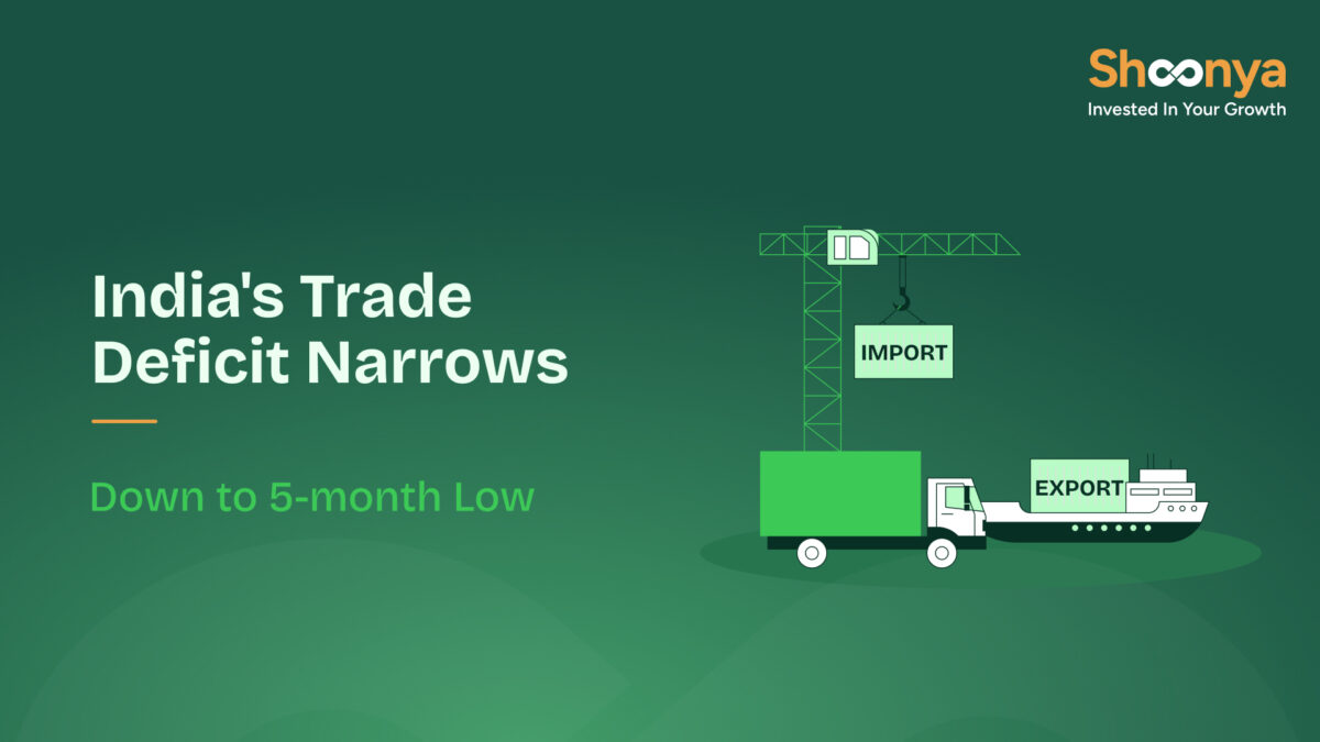 India's Trade Deficit Narrows